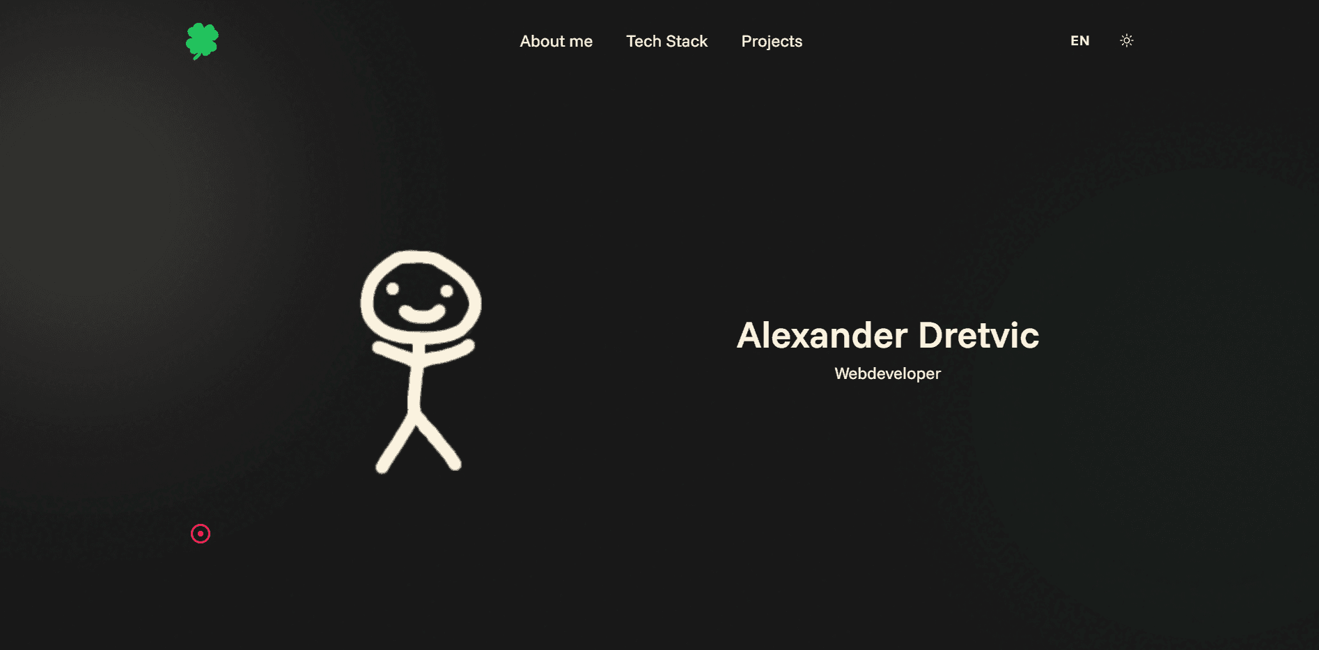 this portfolio's home page.